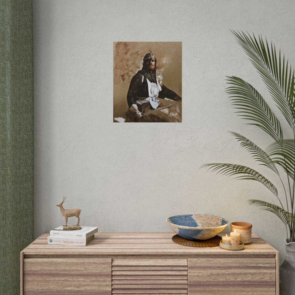 The Knight's Rest Medieval Fantasy Print