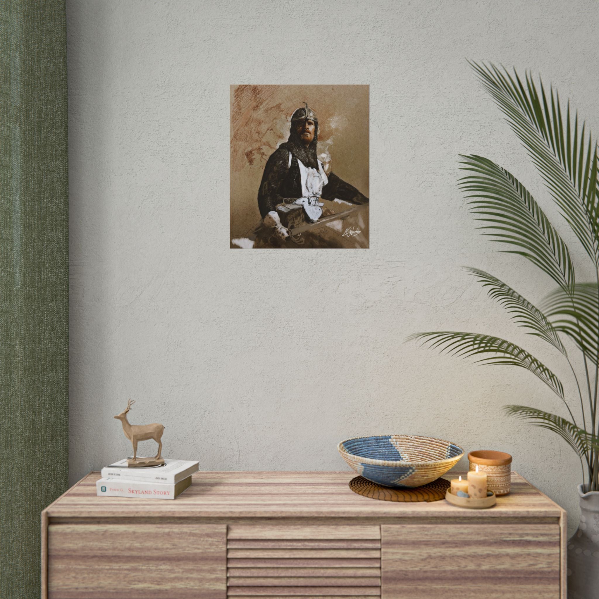 The Knight's Rest Medieval Fantasy Print