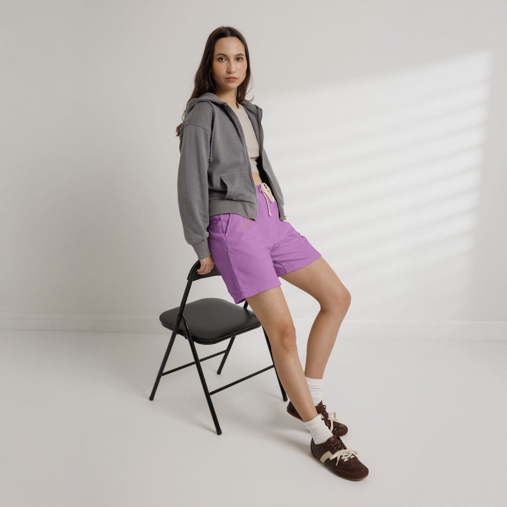 Mediterranean Coast Cotton Shorts