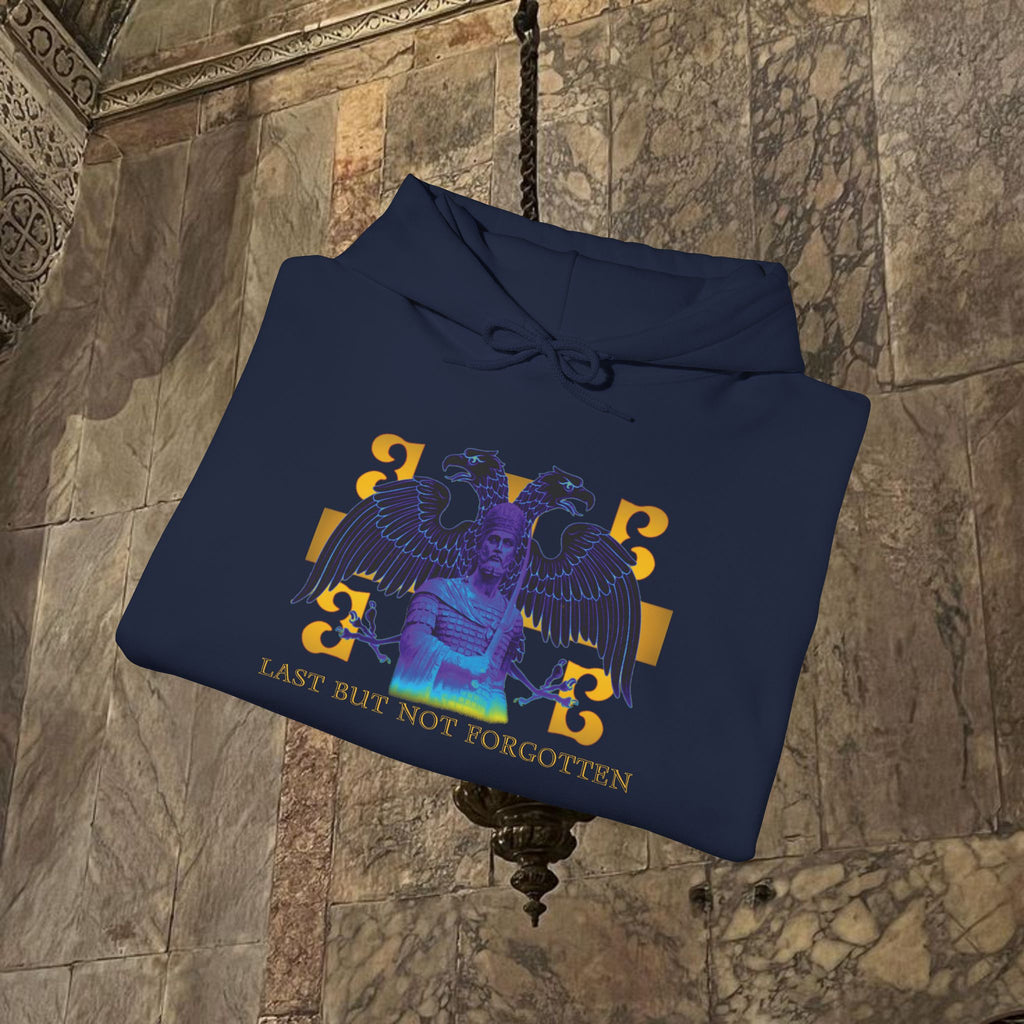 The Last Great Emperor Byzantine Inspired Graphic Hoodie Front Version
