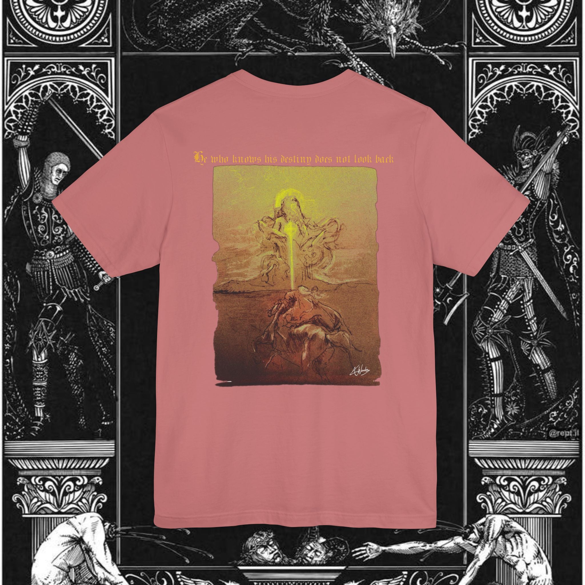 The Destiny of Man Medieval Fantasy Graphic Shirt