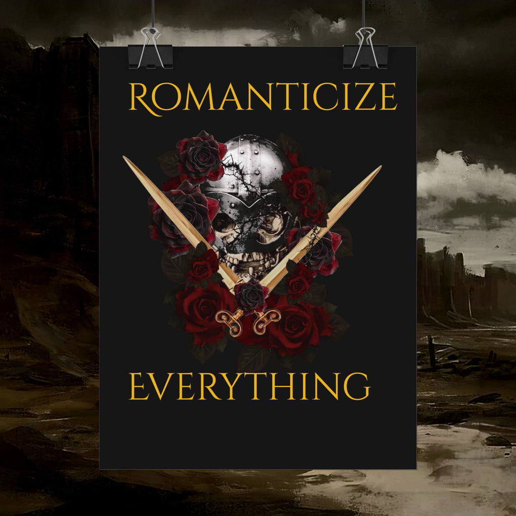 The Barbarian's Fate Early Medieval Fantasy Saxon themed Rolled Posters