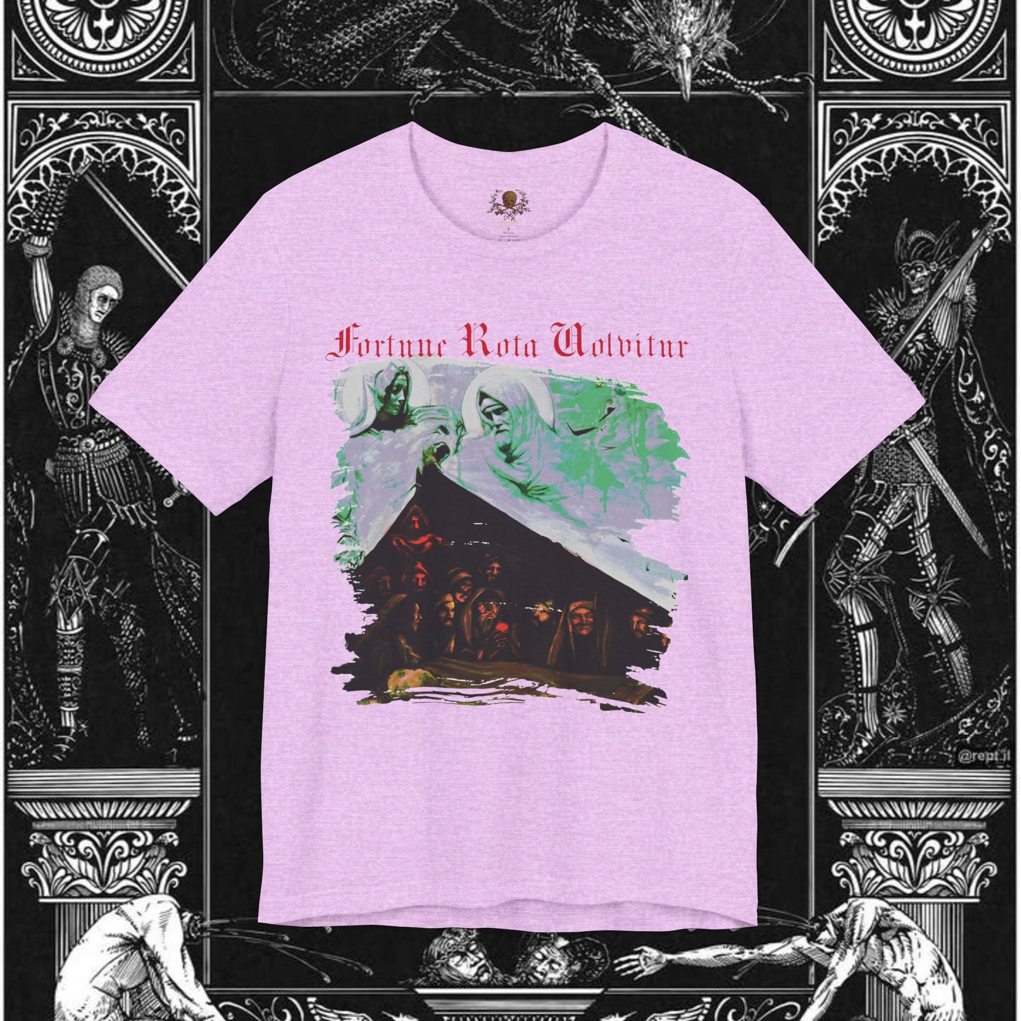 Divine Justice Medieval Fantasy Graphic T-Shirt