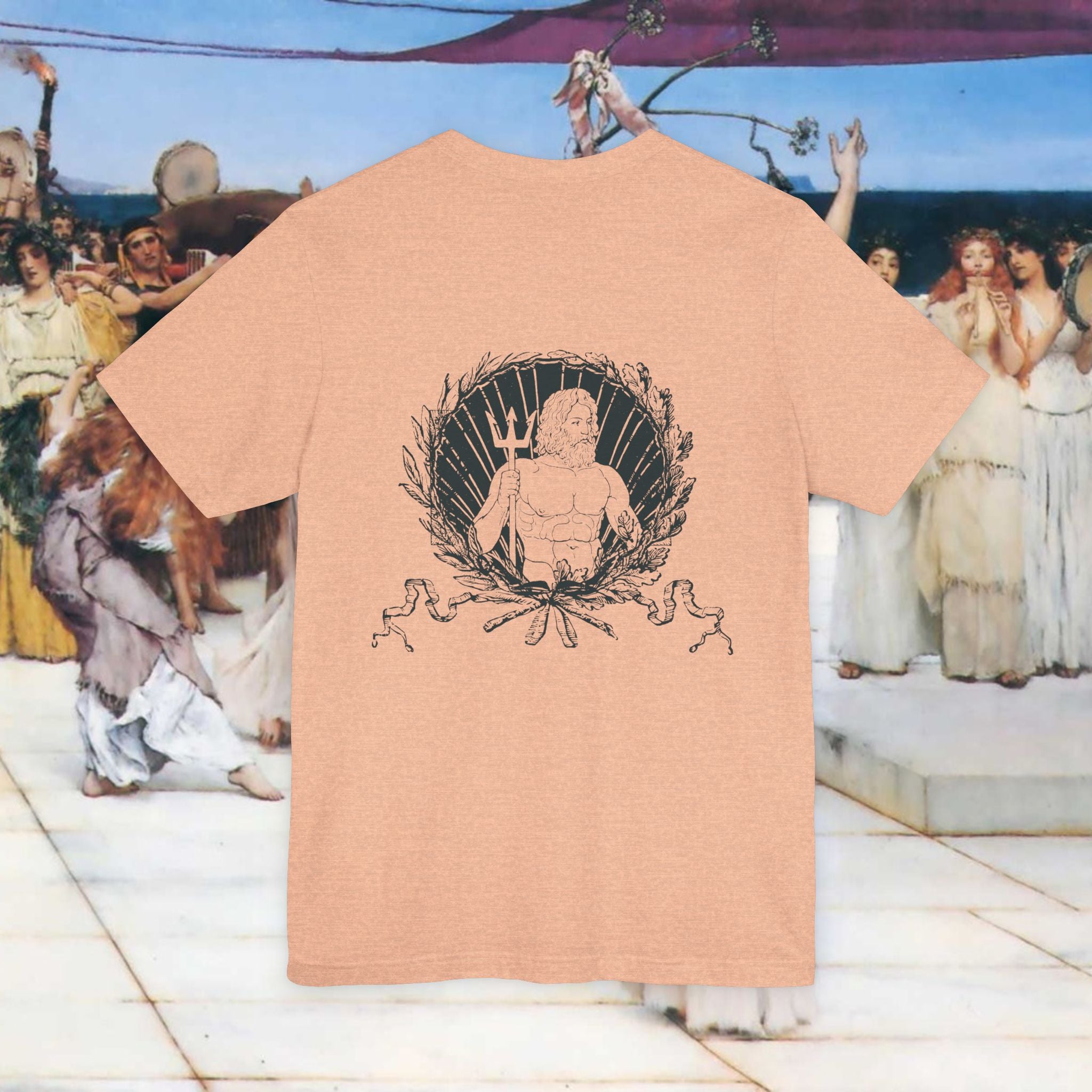 Neptune's Domain Roman Sea God T-Shirt