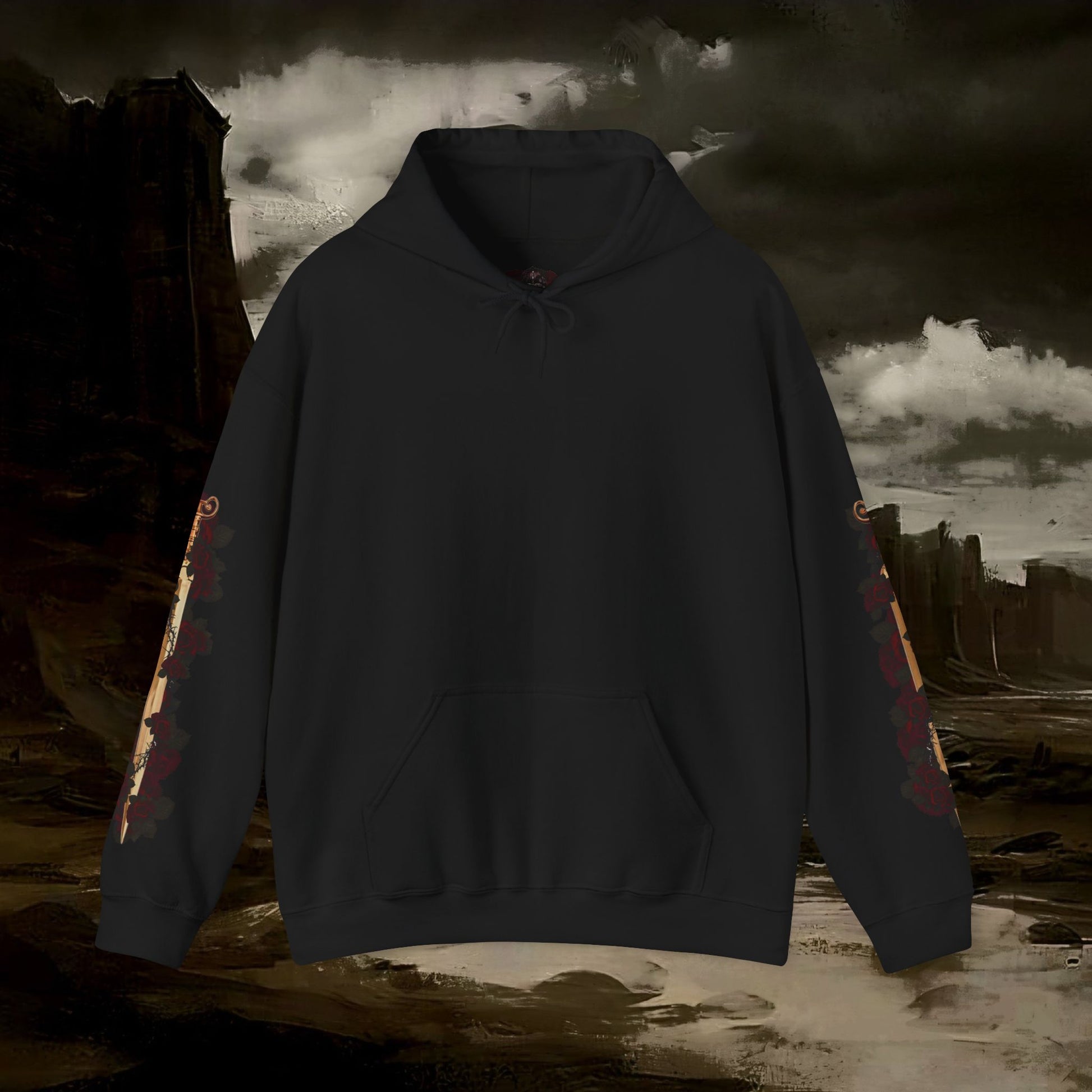 The Barbarian's Mirror Medieval Fantasy Inspired Unisex Hoodie