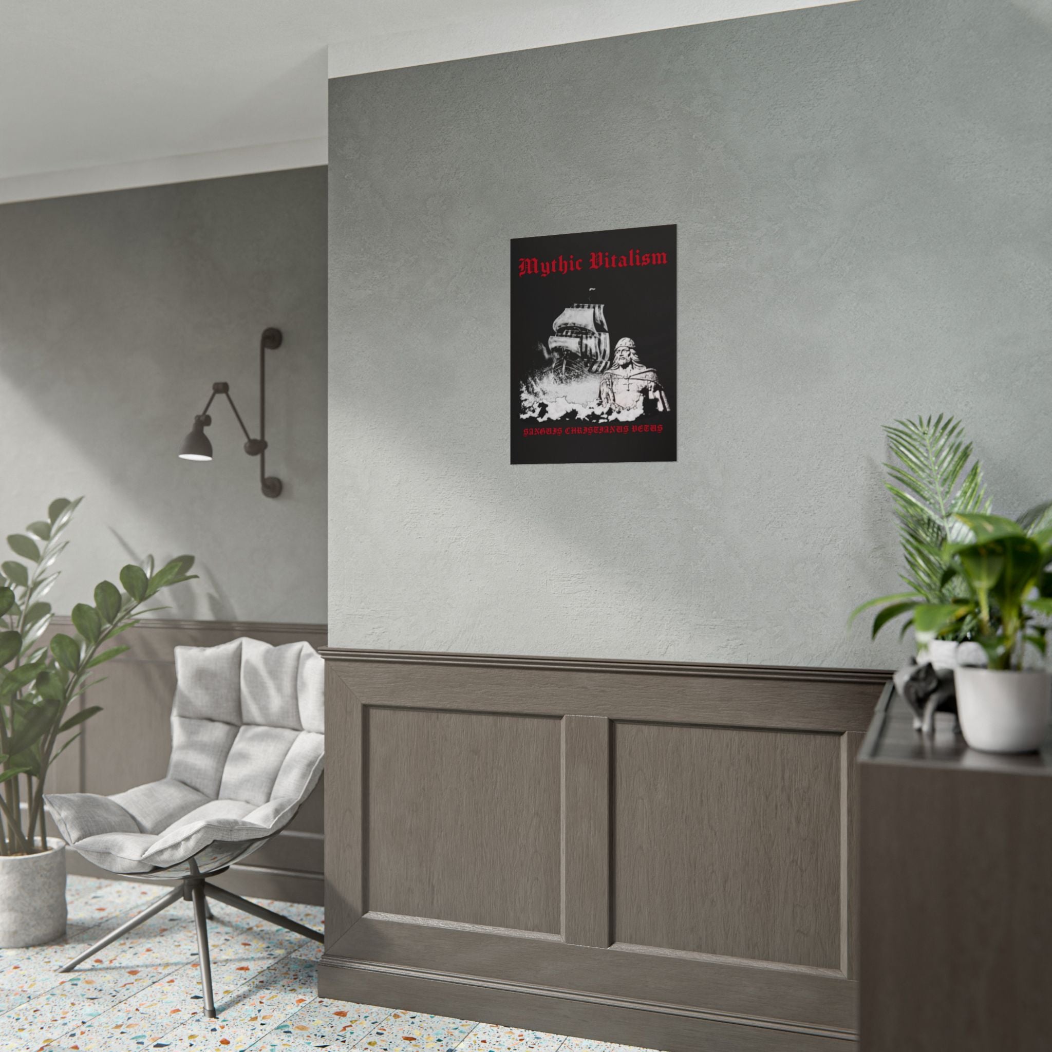Mythical Vitalism, Sanguis Christianus Vetus Adventure and Exploration Inspired Rolled Posters