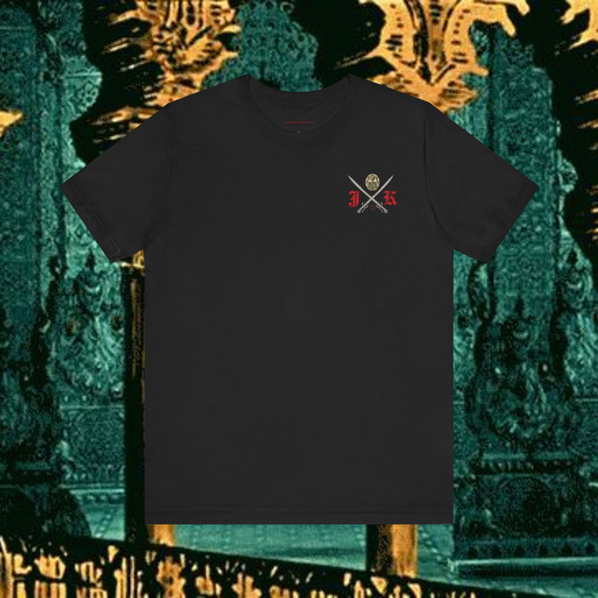 Sons of the Steppe Mythical Medieval Inspired Graphic T Shirt Back Version