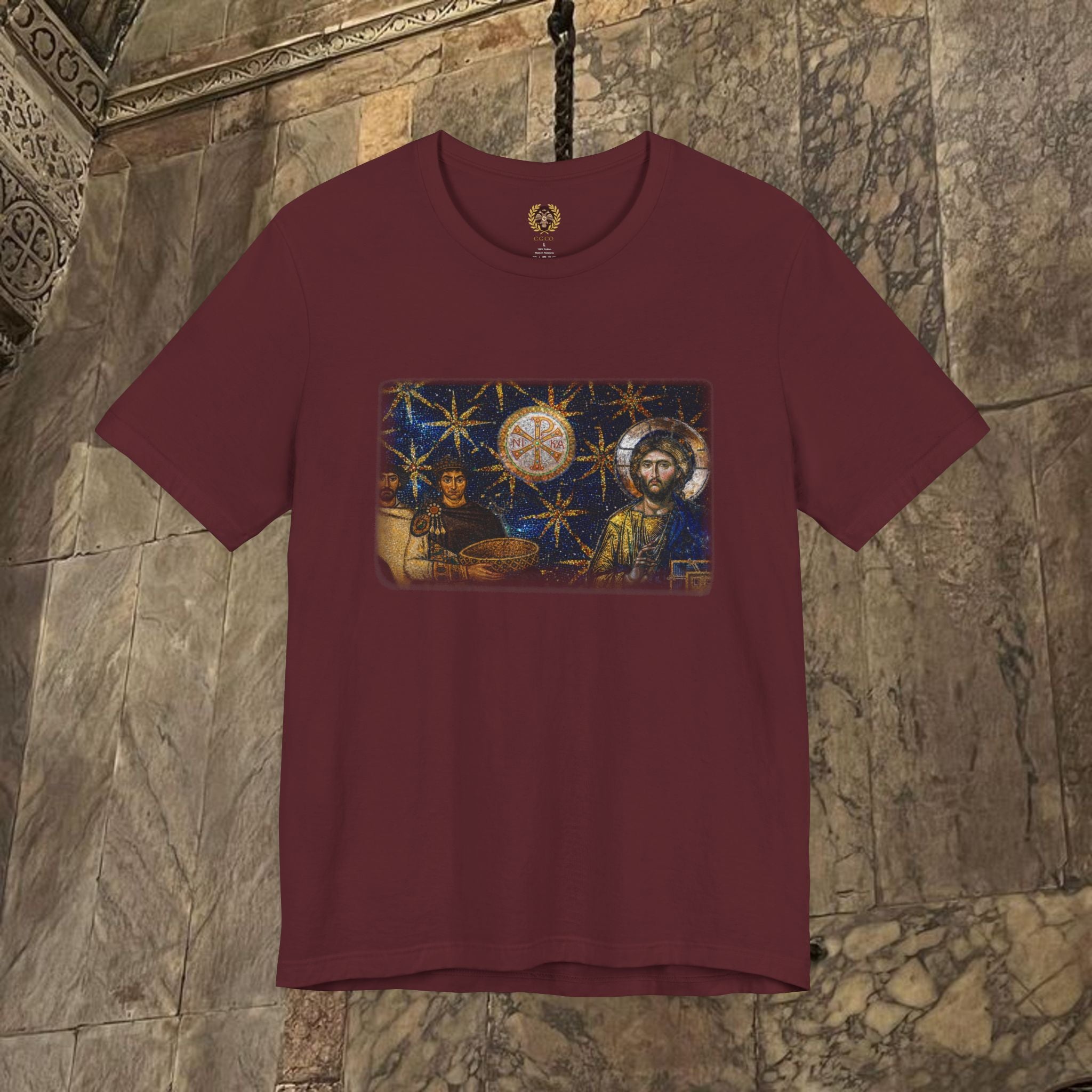 Justinian's Glory Byzantine Late Roman Inspired Graphic Shirt
