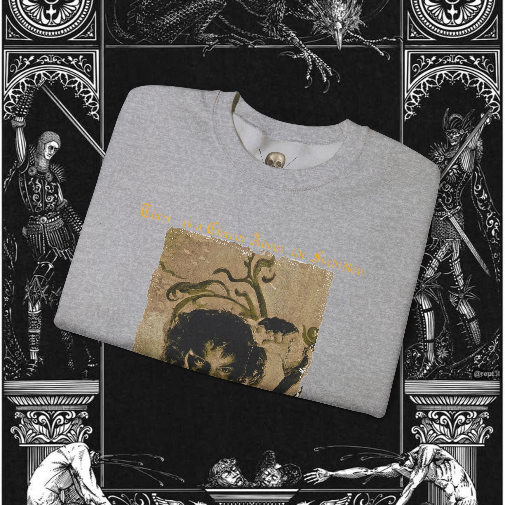 The Last Temptation Medieval Fantasy Graphic Sweatshirt