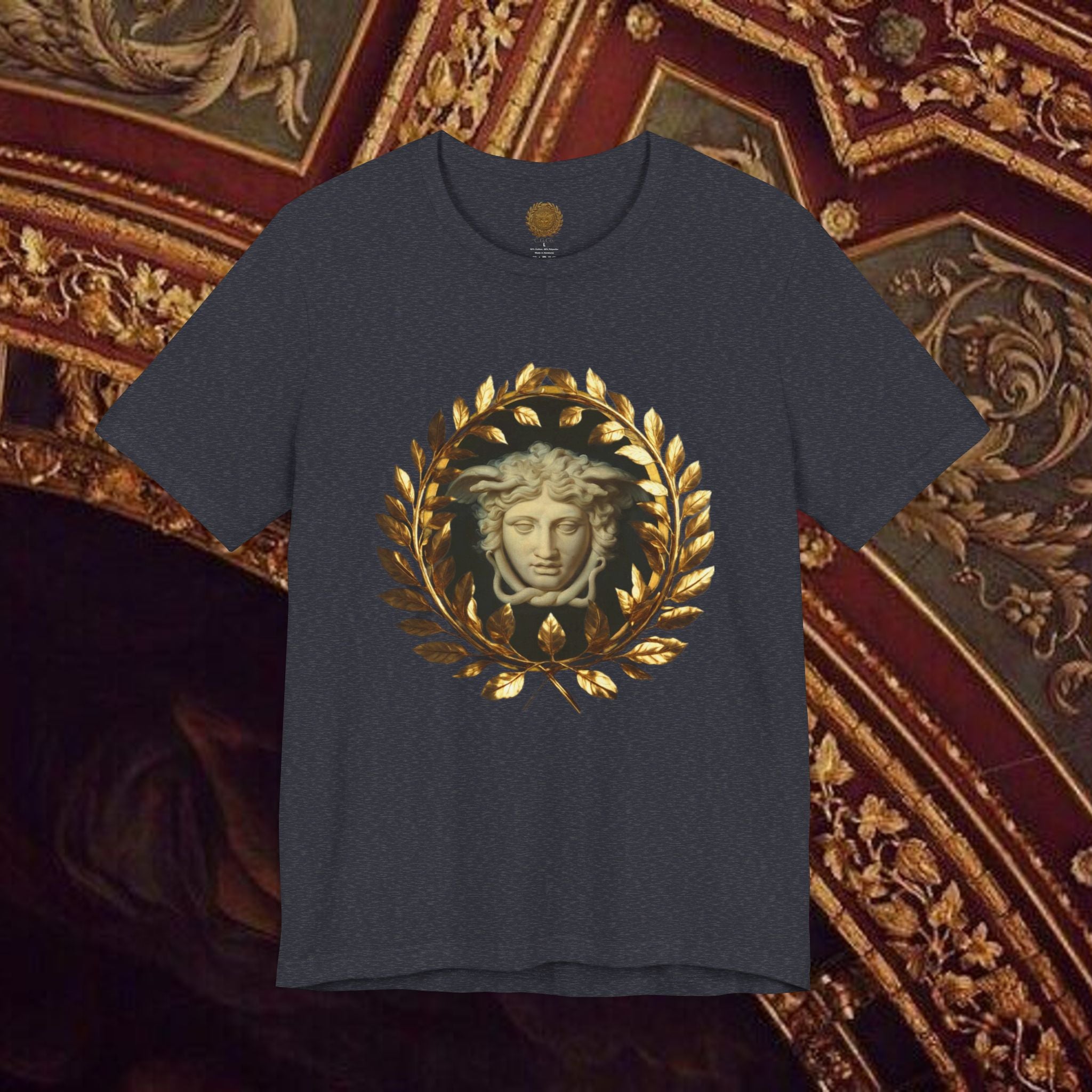 Medusa's Gaze Classical Inspired Mythology Unisex Jersey Short Sleeve Graphic Tee