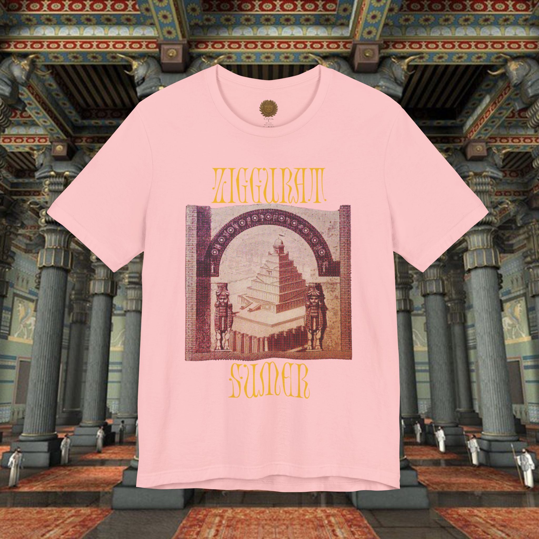 Ziggurat Sumer Mesopotamian Graphic T-Shirt