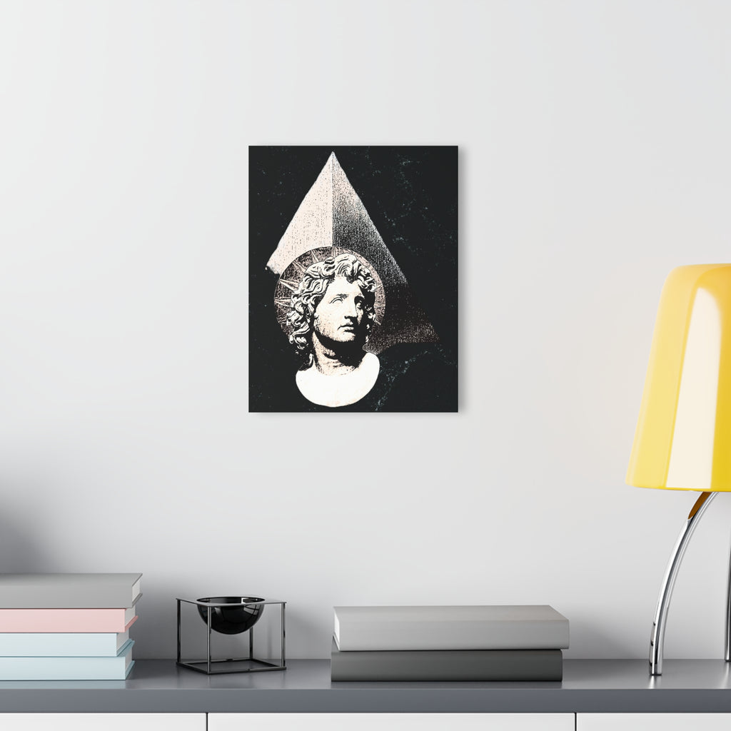 Alexander The Great In Egypt Pyramid Acrylic Print