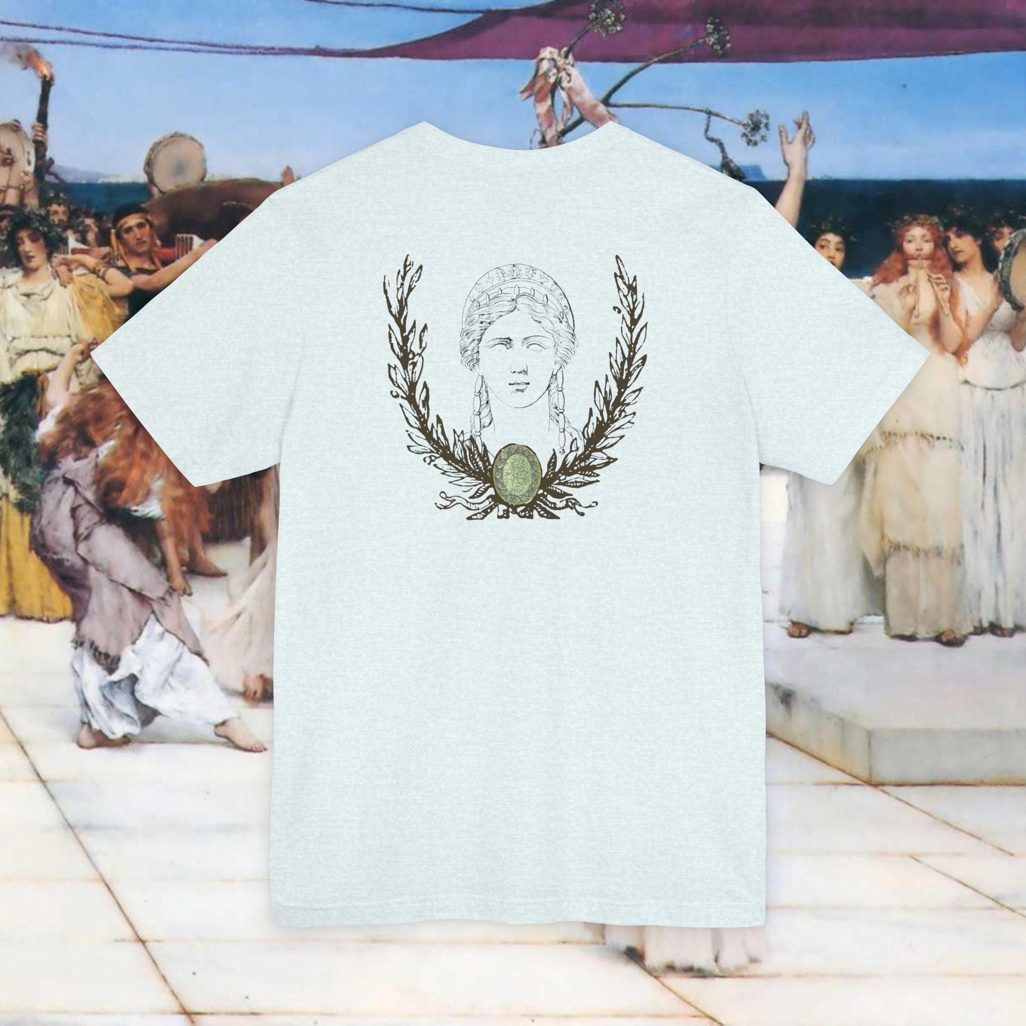 Hera's Wondering Greek Goddess Ornate Diadem T-Shirt