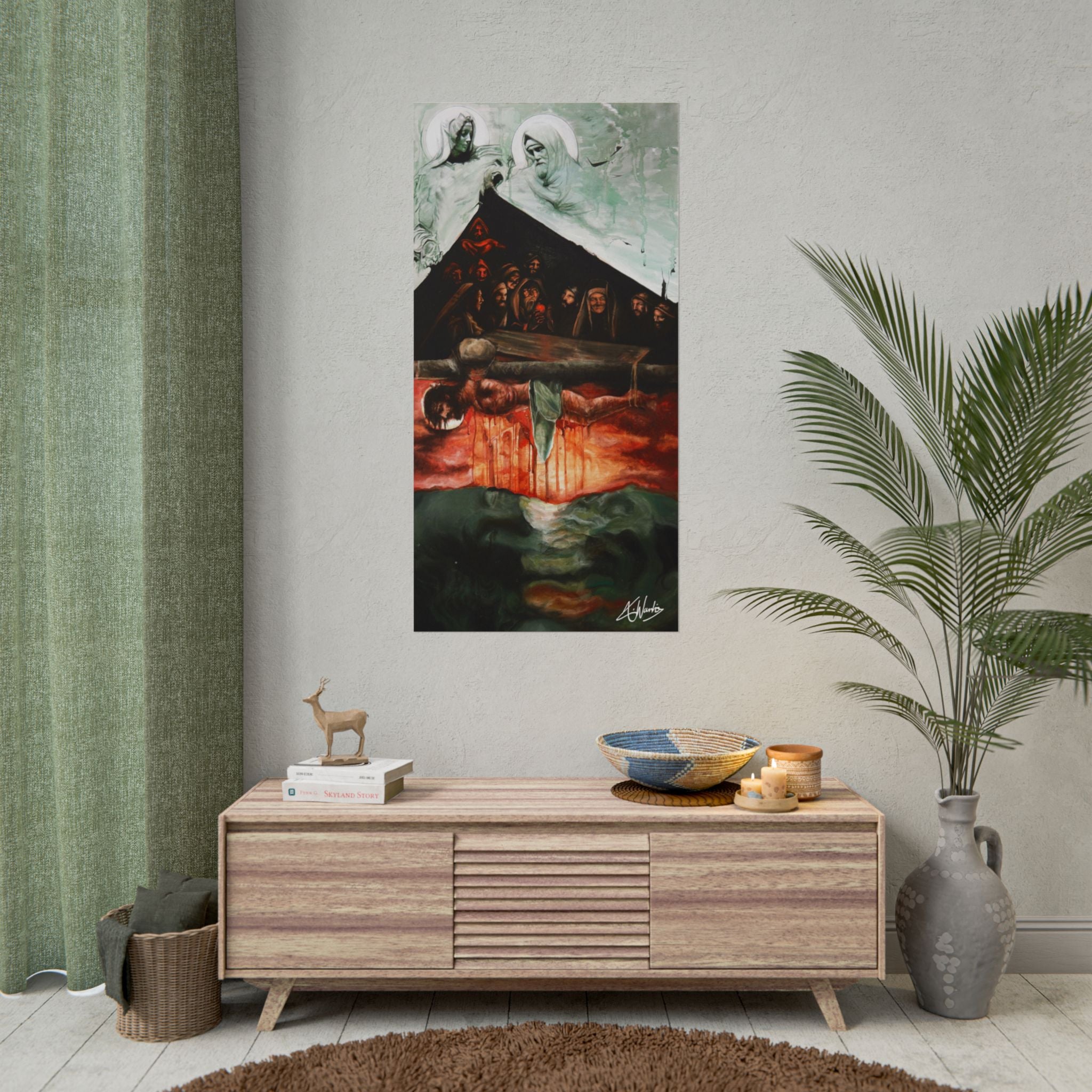 Divine Justice Medieval Fantasy Print