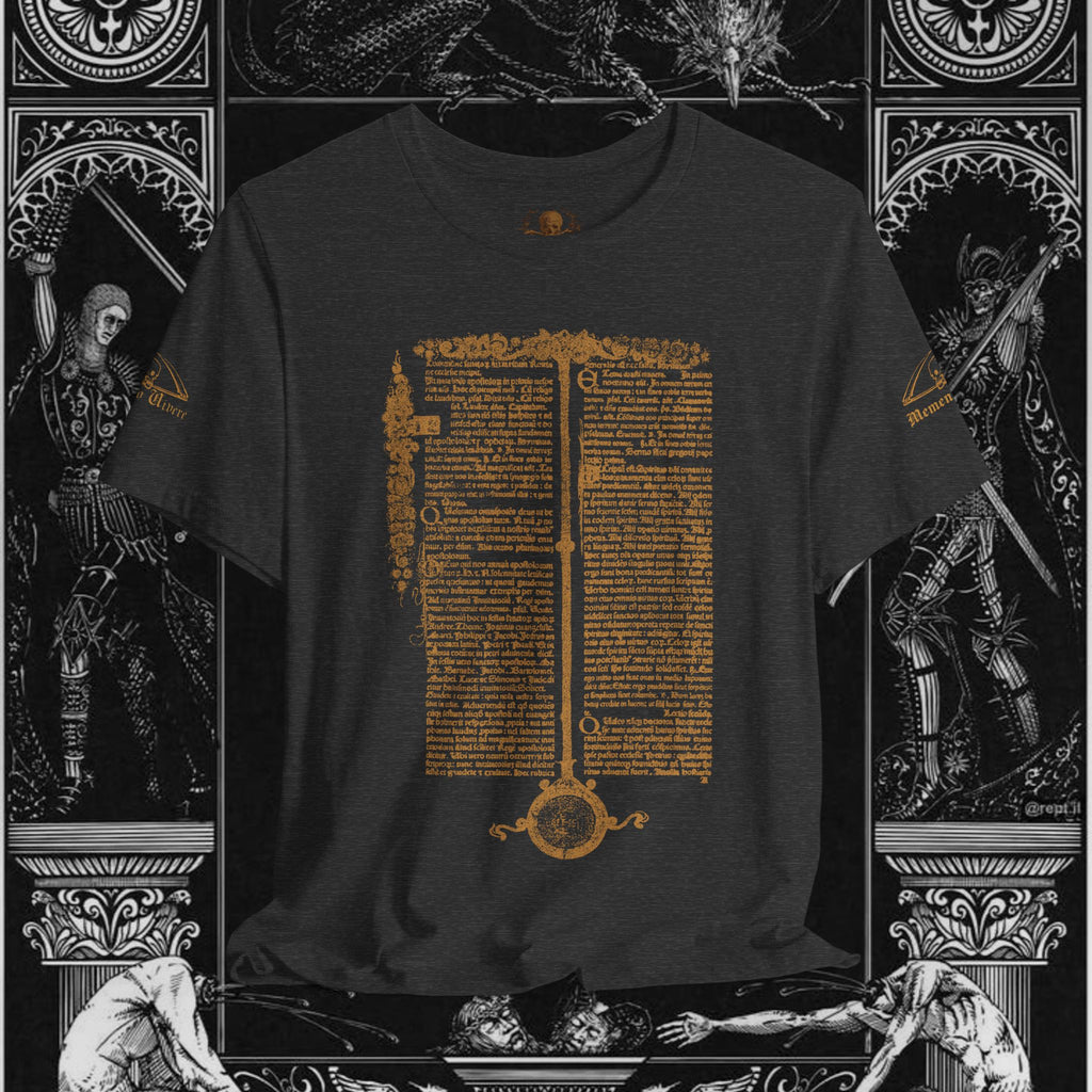 The Circle of Life Medieval Fantasy Inspired Graphic Shirt