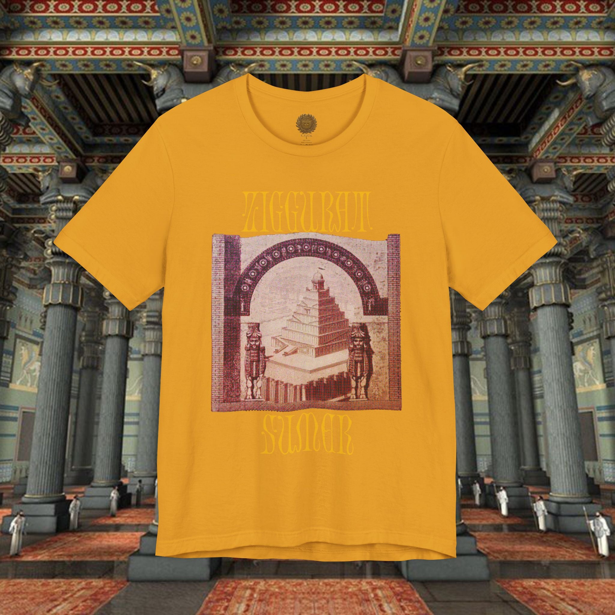 Ziggurat Sumer Mesopotamian Graphic T-Shirt