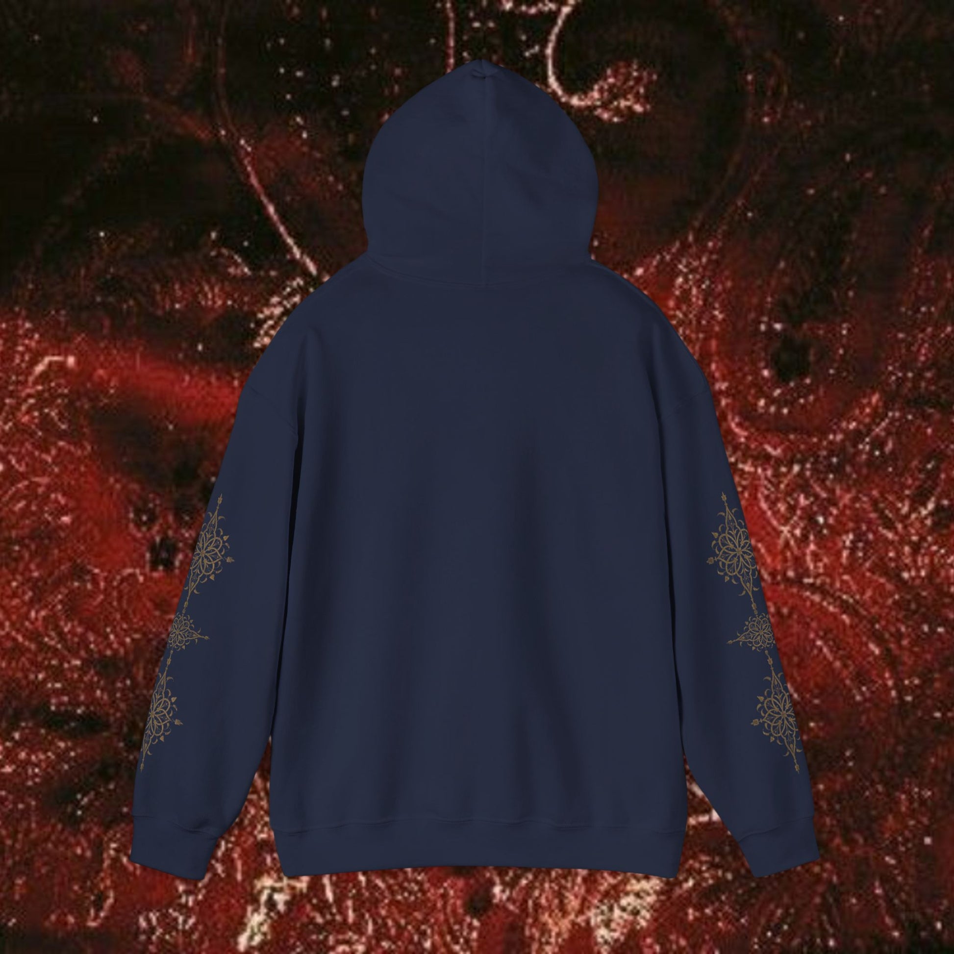 Warrior's Mythos Hooded Sweatshirt, Cozy Classically-Inspired Hoodie