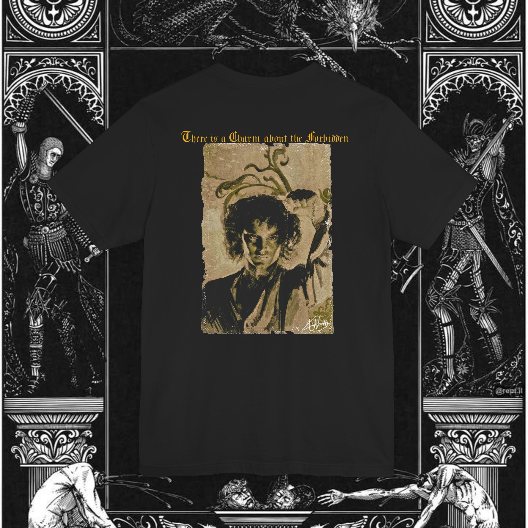 The Last Temptation Medieval Fantasy Graphic Shirt