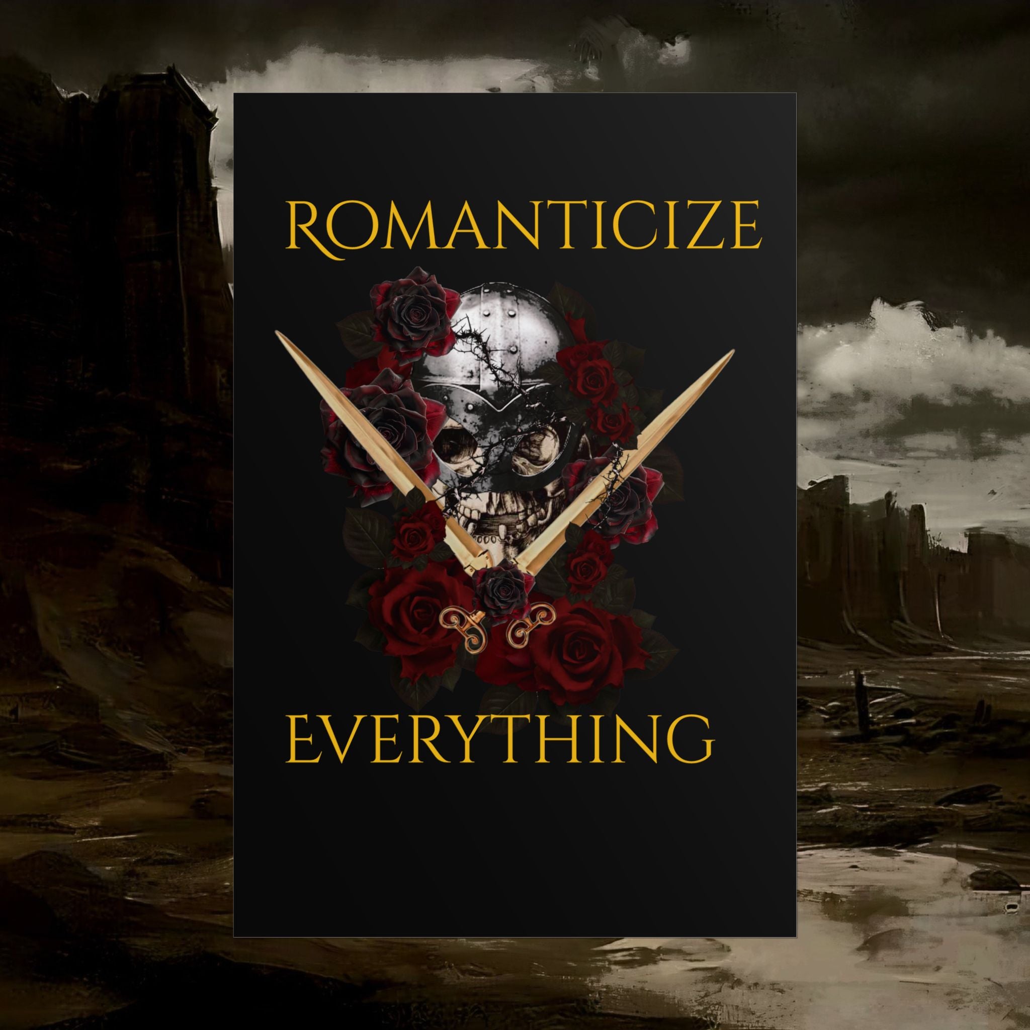 The Barbarian's Fate Early Medieval Fantasy Saxon themed Rolled Posters