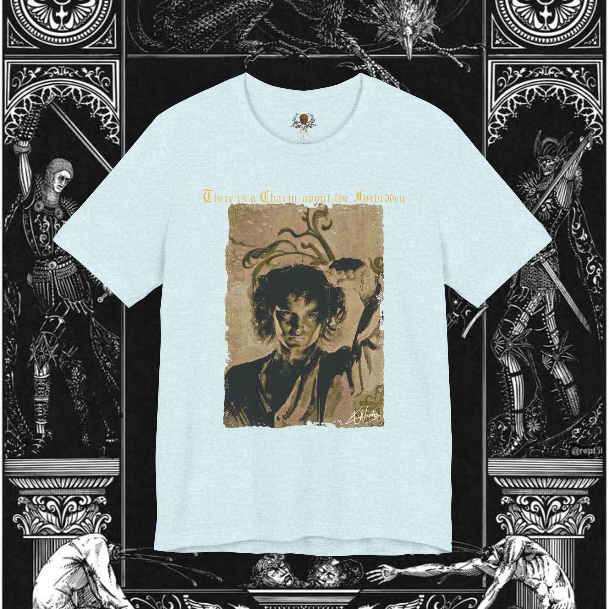 The Last Temptation Medieval Fantasy Graphic Shirt