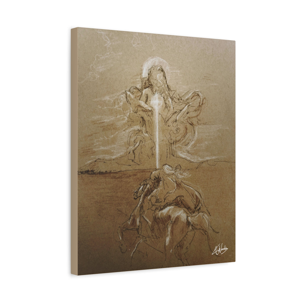The King's Destiny Medieval Fantasy Canvas