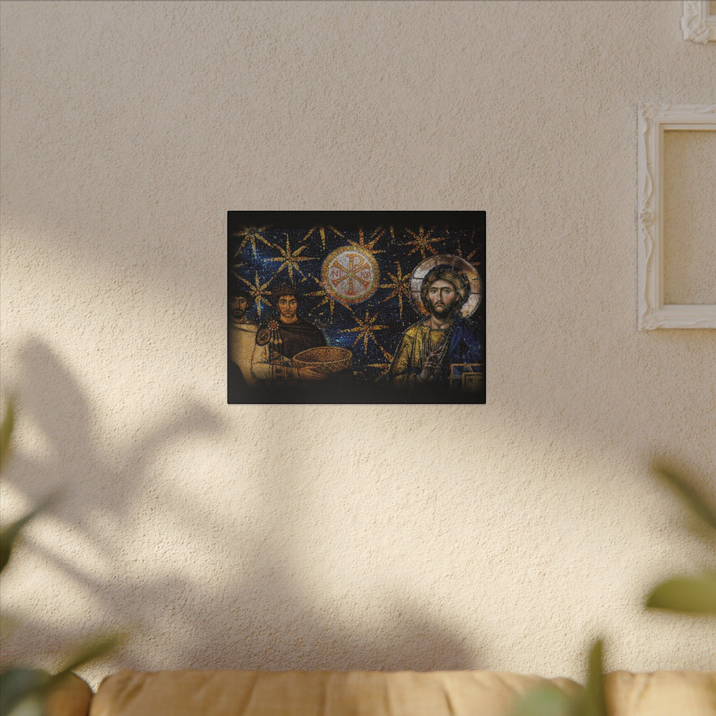 Justinian's Glory Byzantine Late Roman Inspired Matte Canvas, Stretched, (Multi-Size)