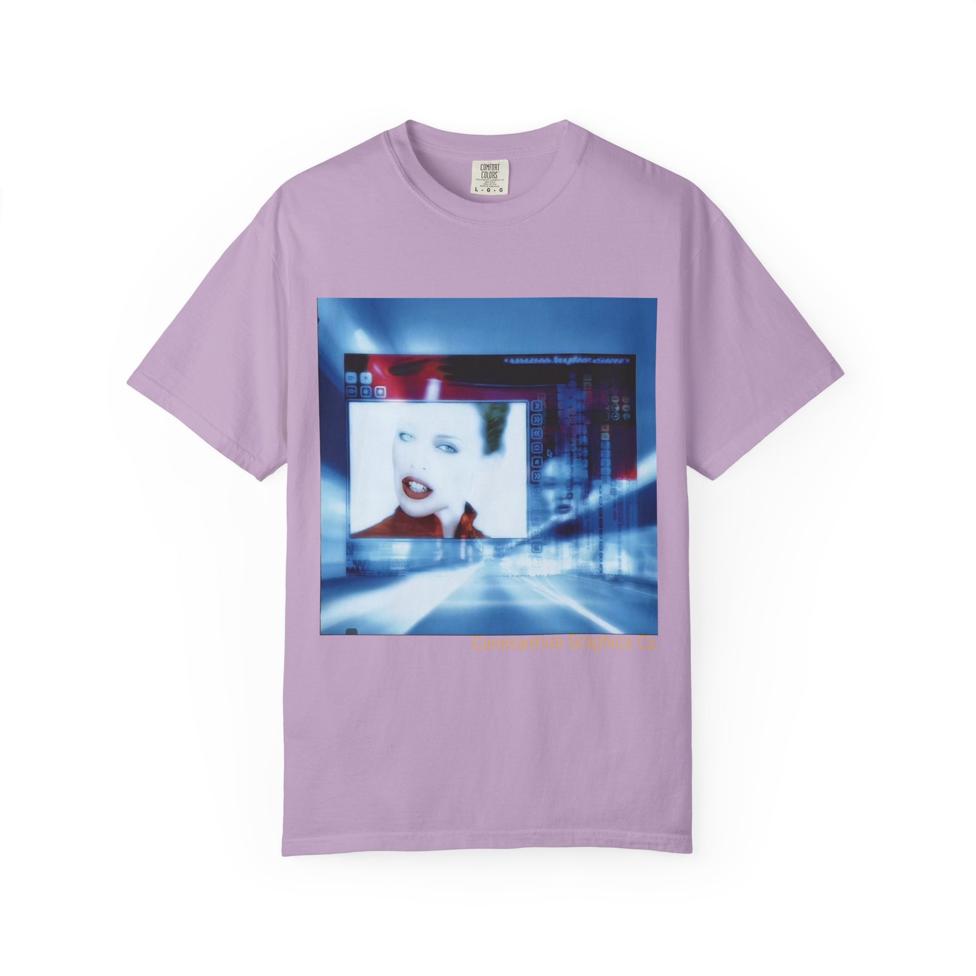 Digital Pop up Cyber Y2k Graphic TShirt