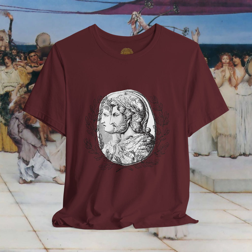 Roman Warrior's Spirit Plumed Helmet Cameo T-Shirt