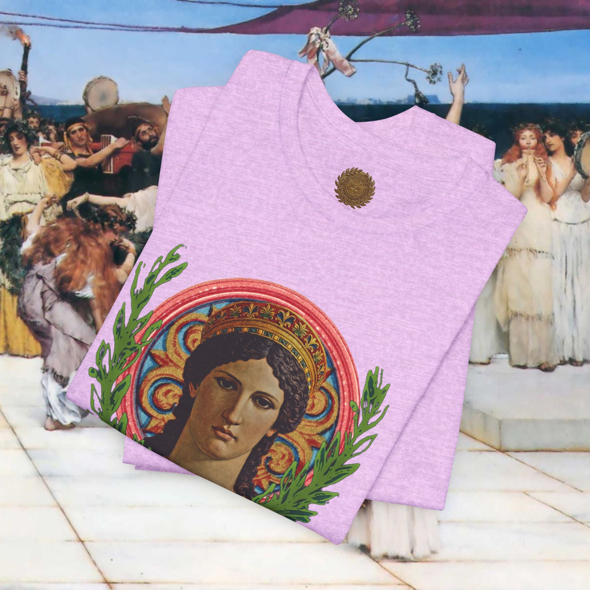 Hera's Wondering – Greek Goddess Coloured Diadem T-Shirt