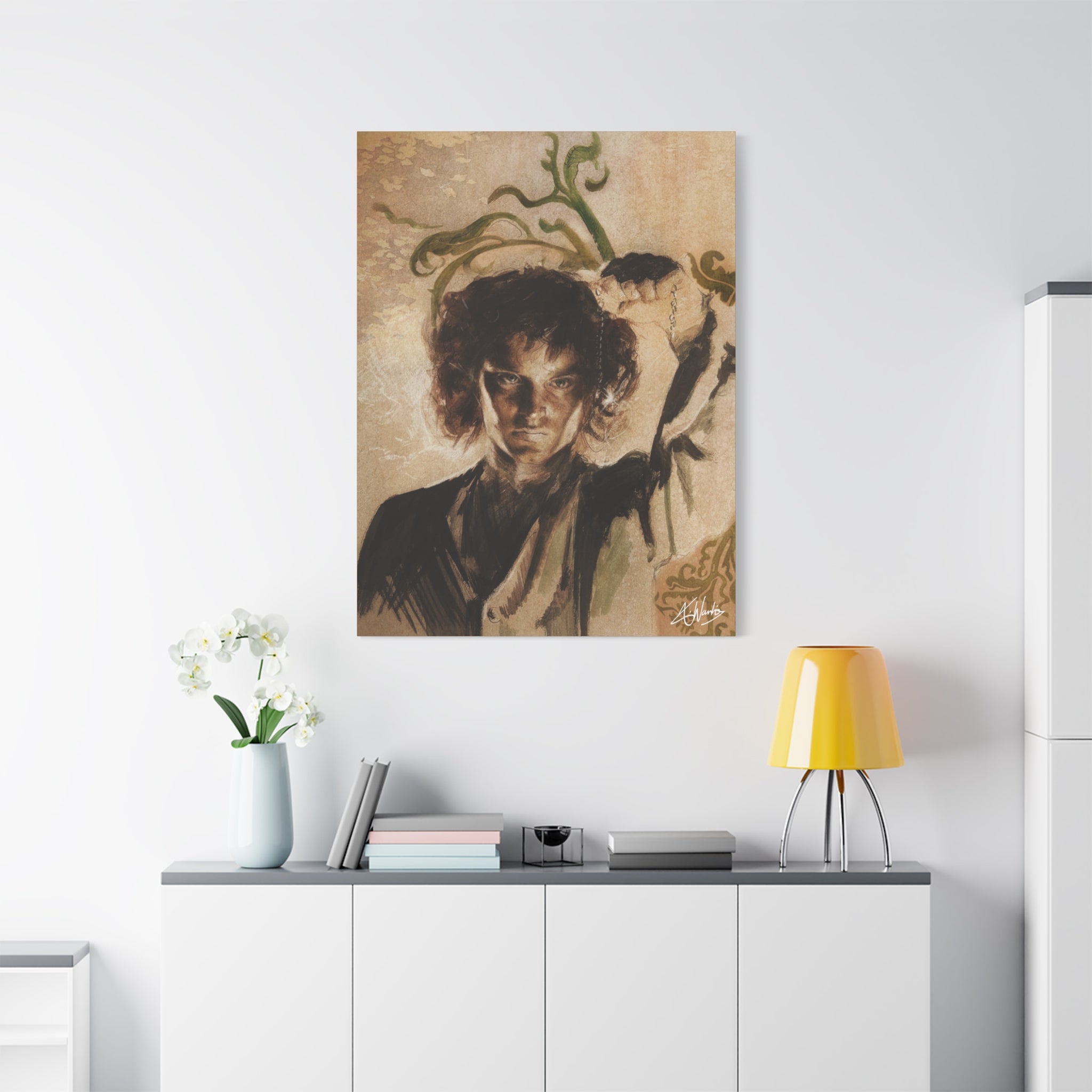 The Last Temptation Medieval Fantasy Canvas