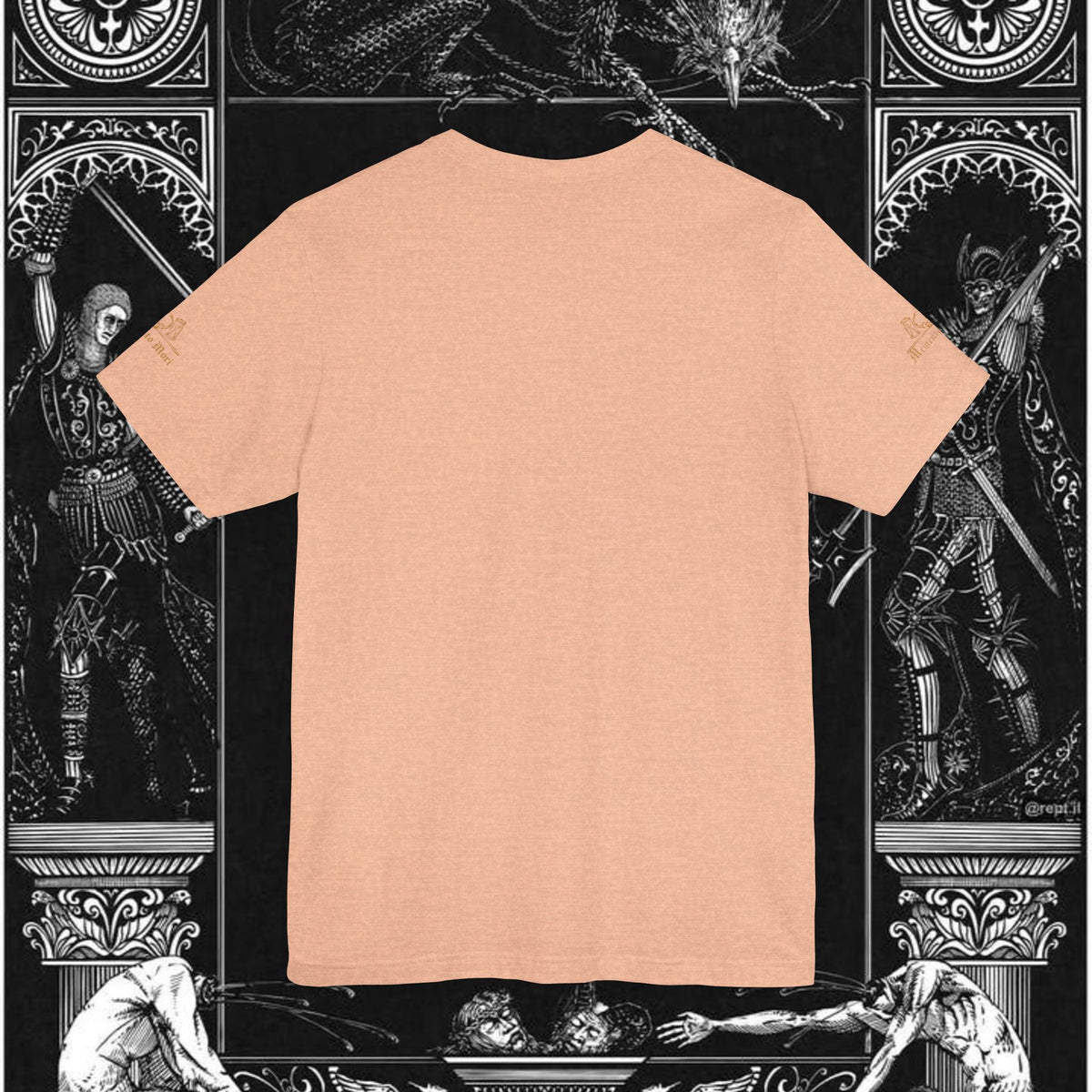 The Circle of Life Medieval Fantasy Inspired Graphic Shirt