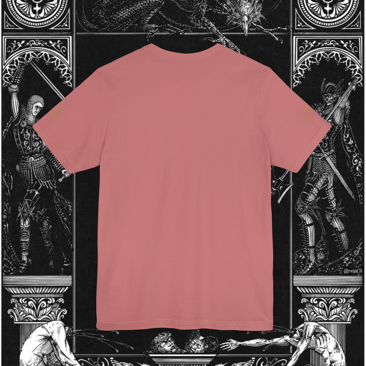 The Circle of Life Medieval Fantasy Inspired Graphic Shirt