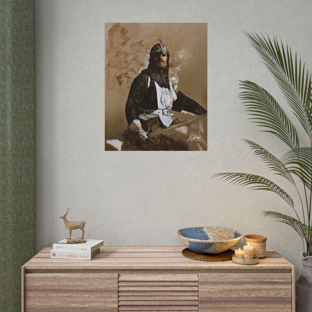 The Knight's Rest Medieval Fantasy Print