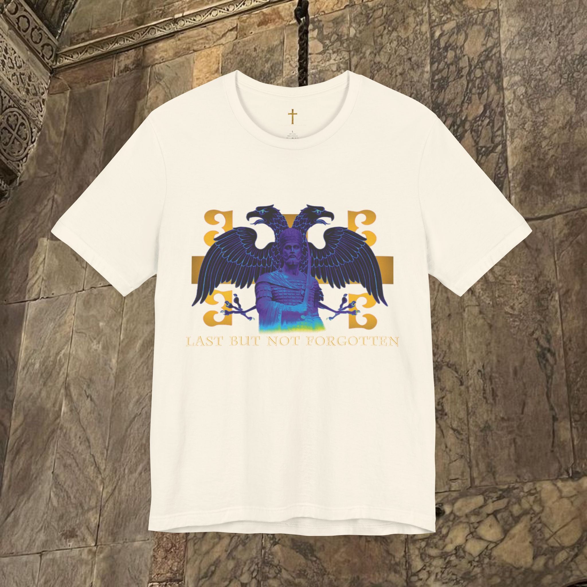The Last Great Emperor Byzantine Inspired Cotton Graphic T-shirt Front