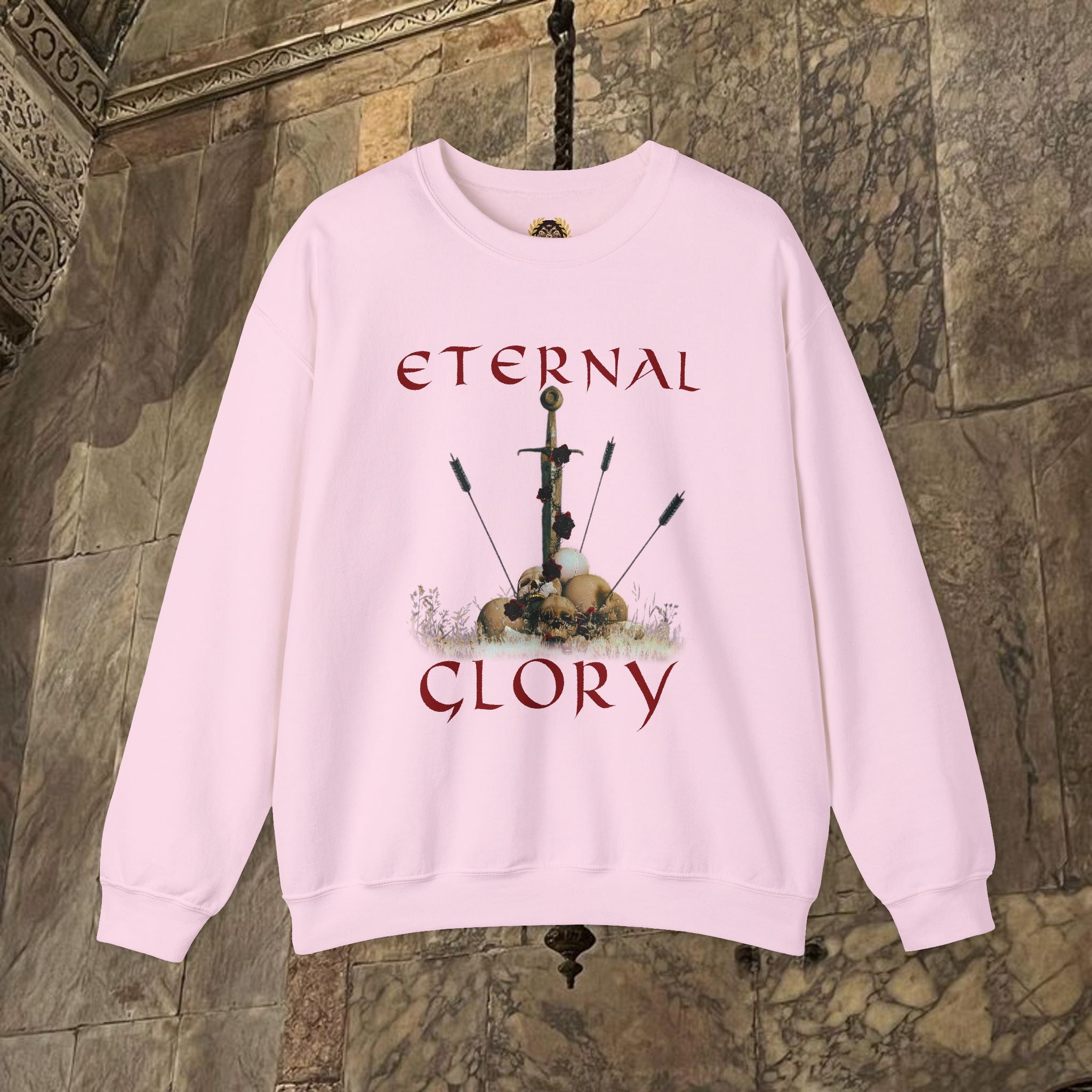 Eternal Glory of the Last Battle Crewneck Graphic Sweatshirt