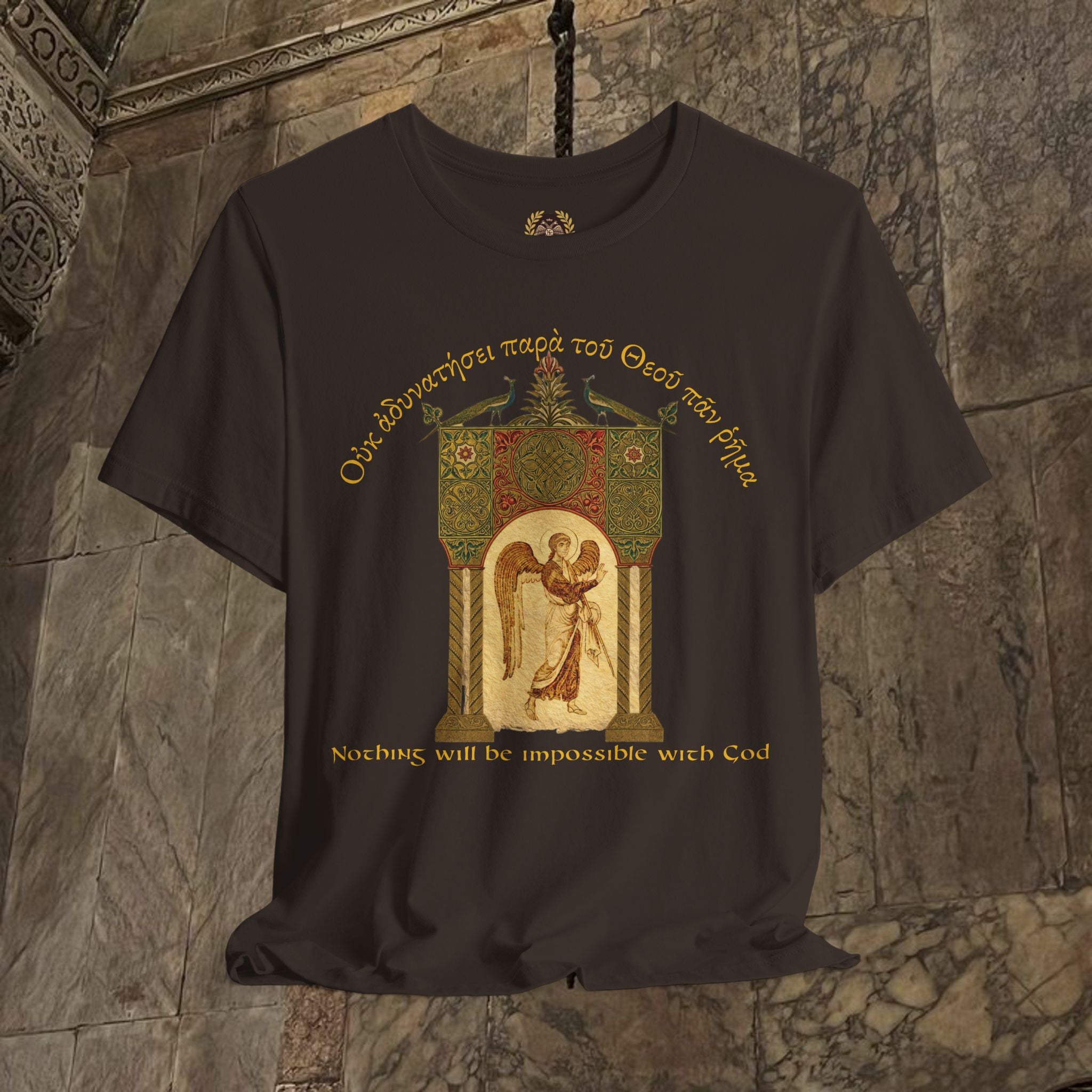 The Guardian's Icon Byzantine Inspired Medieval Inspired Graphic T-Shirt