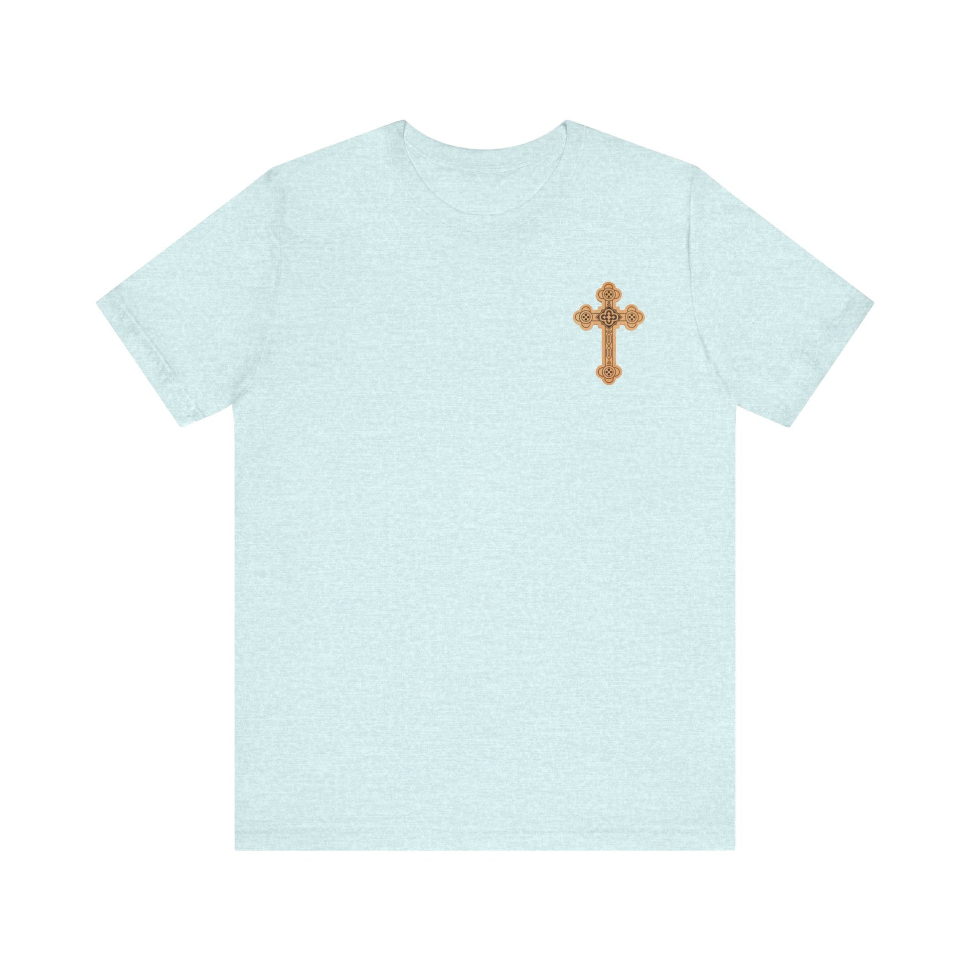 St George the Dragon Slayer Cotton Graphic T-Shirt Orthodox Christian Imagery