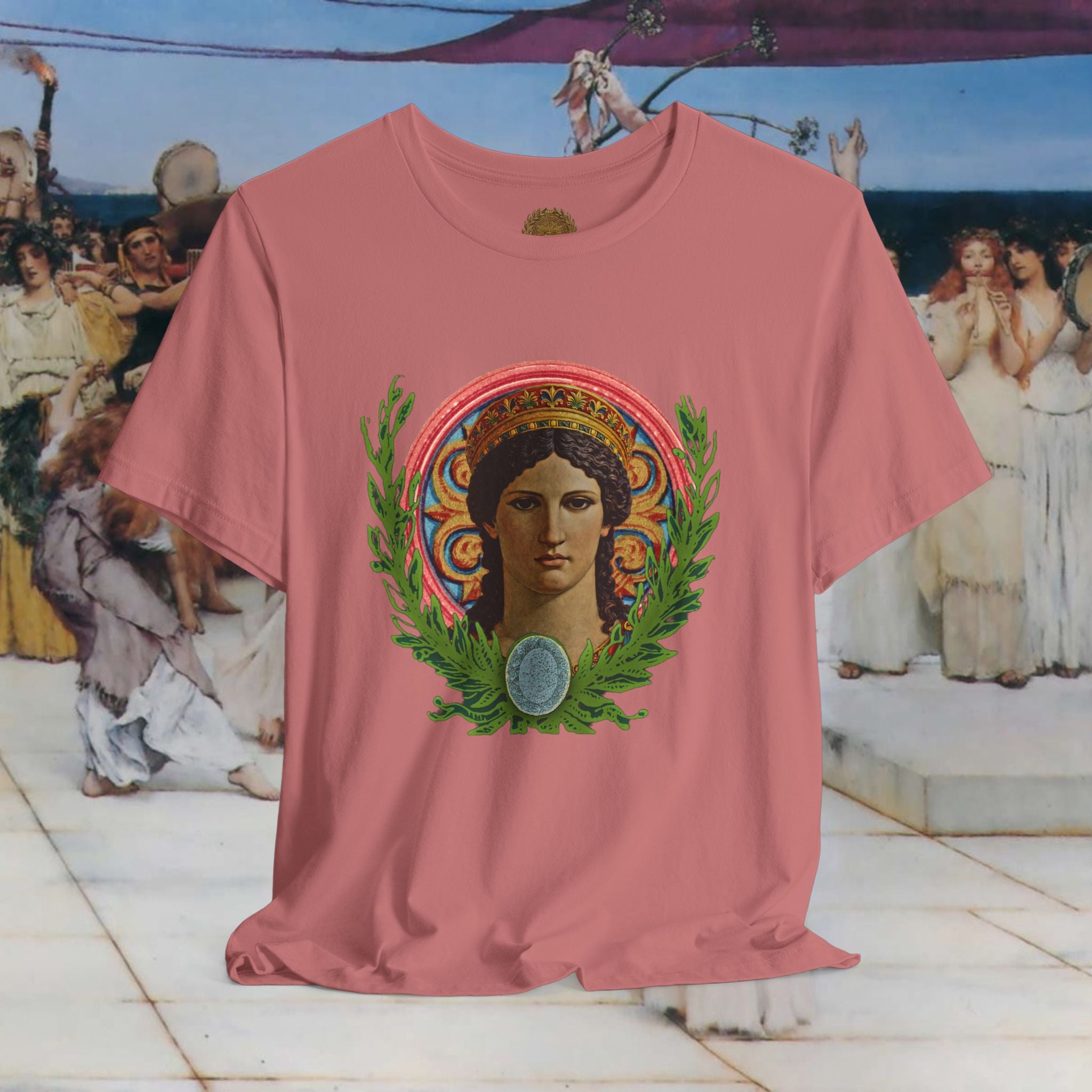 Hera's Wondering – Greek Goddess Coloured Diadem T-Shirt
