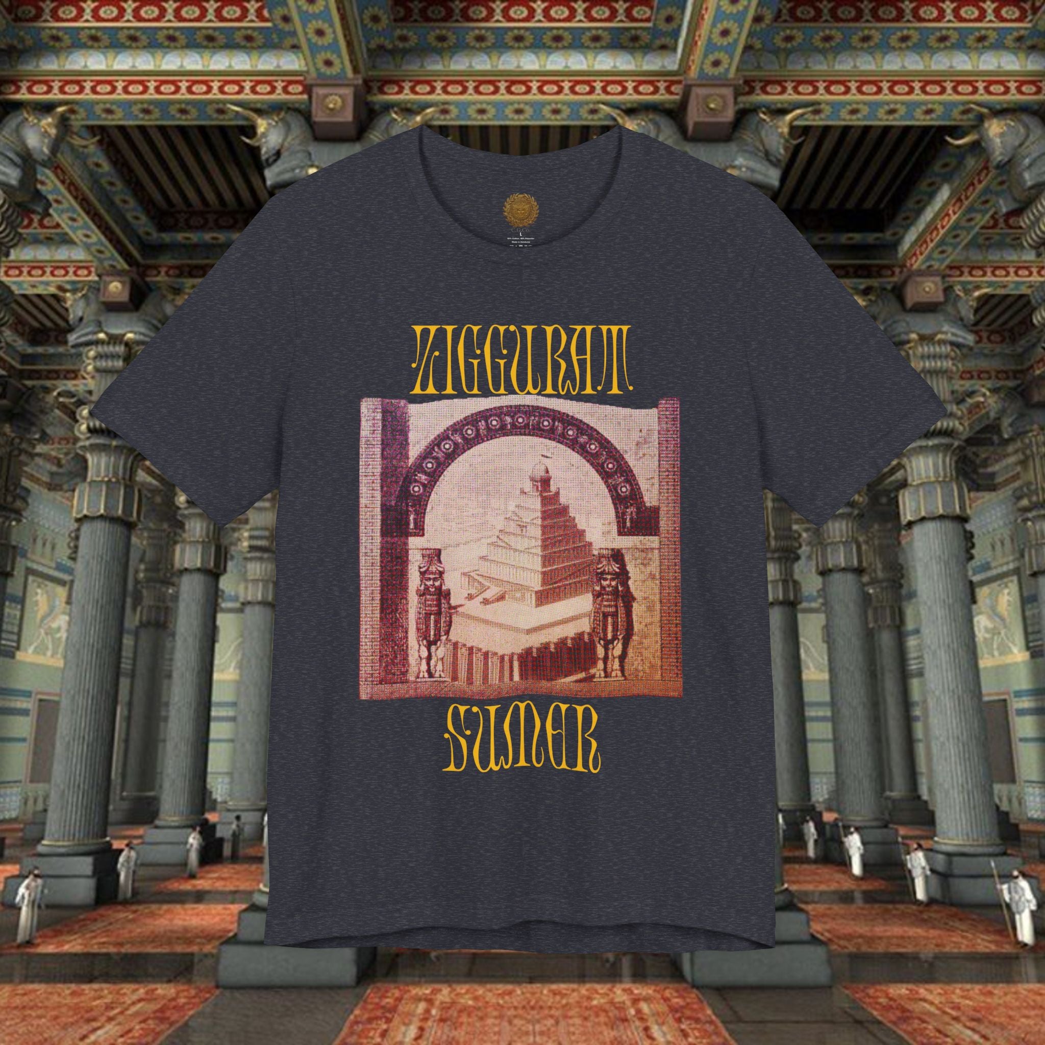 Ziggurat Sumer Mesopotamian Graphic T-Shirt