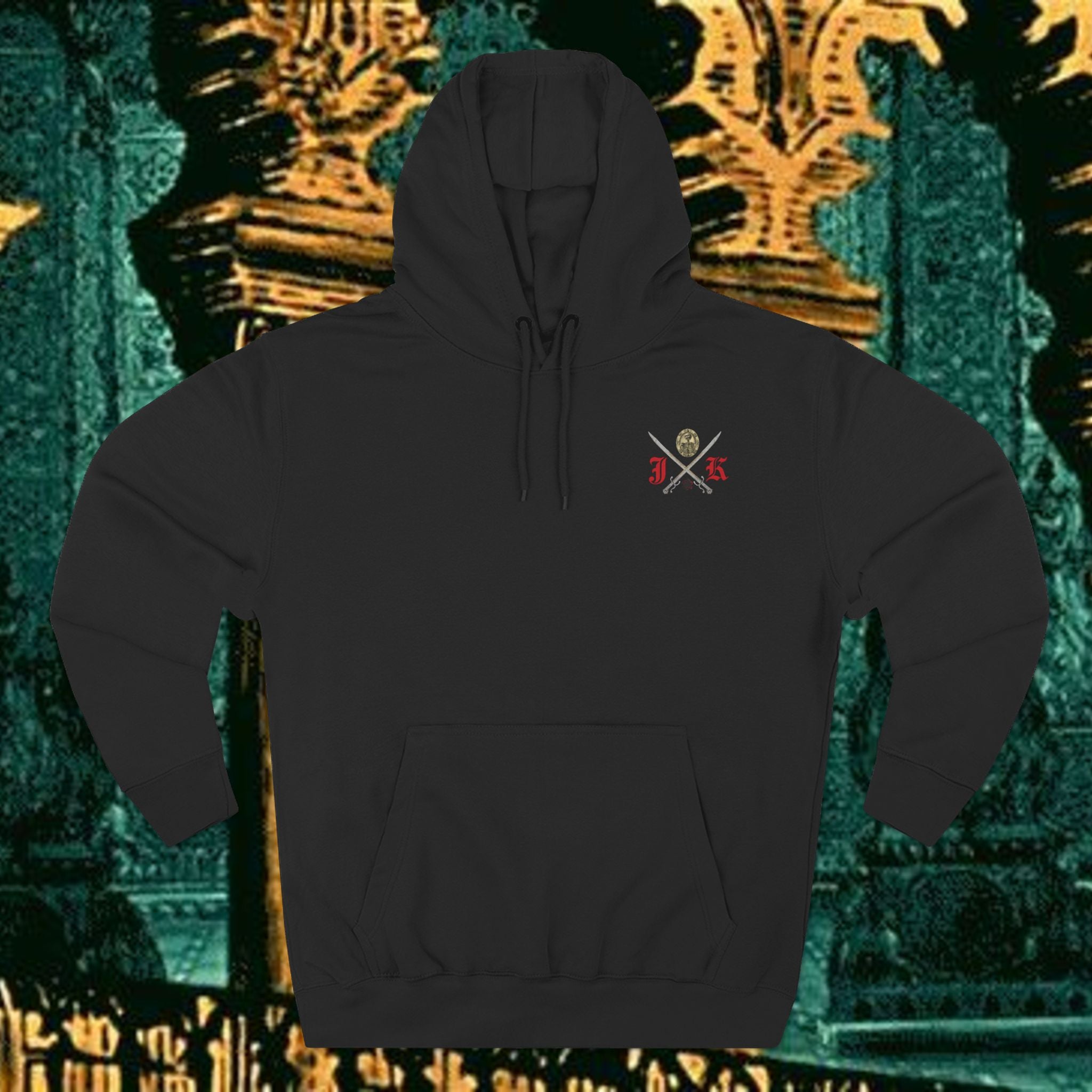 Sons of the Steppe Fleece Hoodie Early Medieval Design