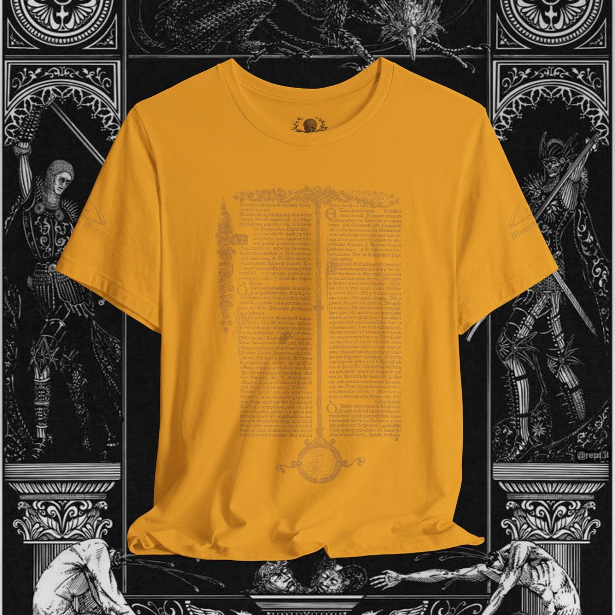 The Circle of Life Medieval Fantasy Inspired Graphic Shirt