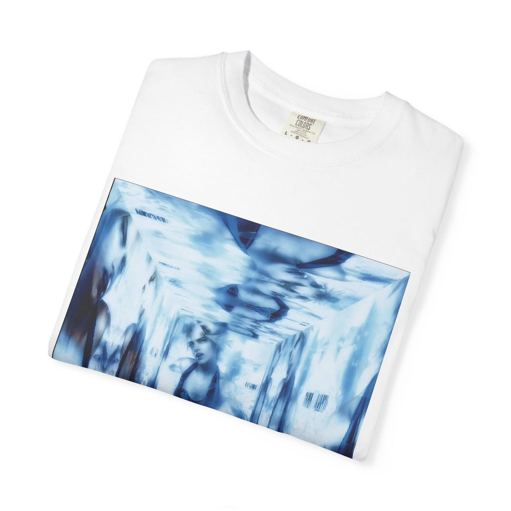 Enter the CyberVerse Y2K Graphic T-Shirt