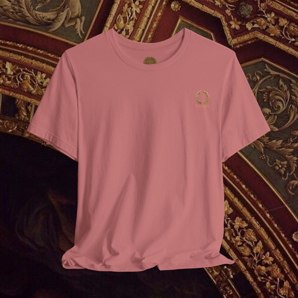 Beauty Through Strength Classically-Inspired Cotton Graphic Shirt Back Version