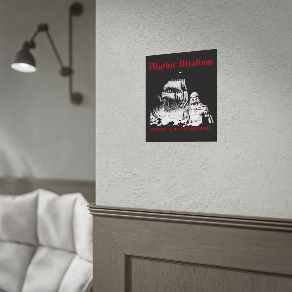 Mythical Vitalism, Sanguis Christianus Vetus Adventure and Exploration Inspired Rolled Posters