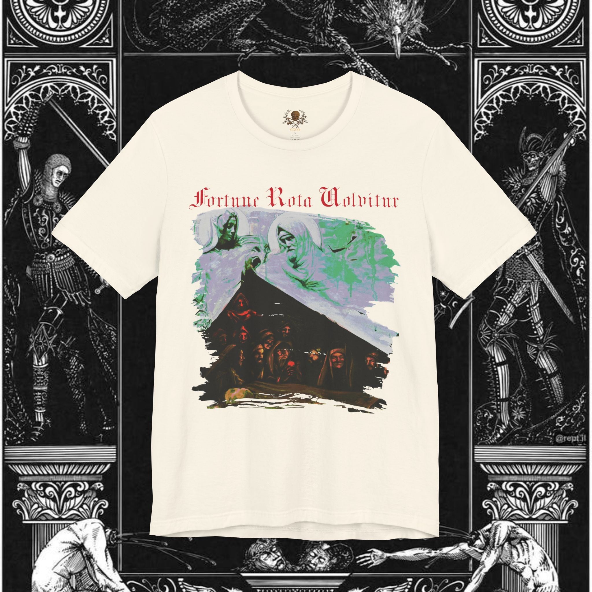 Divine Justice Medieval Fantasy Graphic T-Shirt