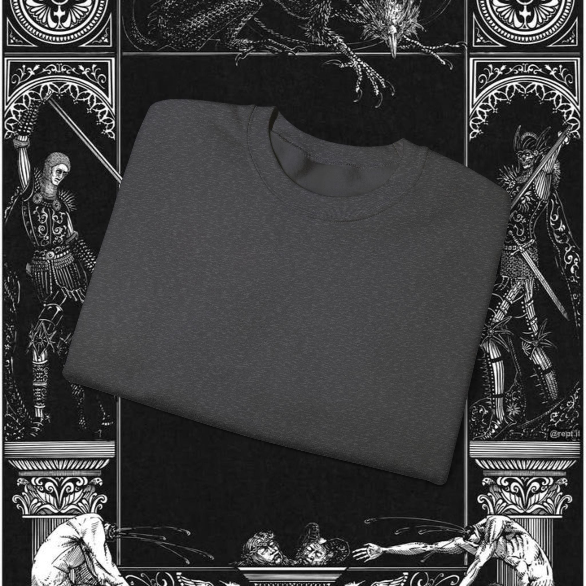 The Last Temptation Medieval Fantasy Graphic Sweatshirt
