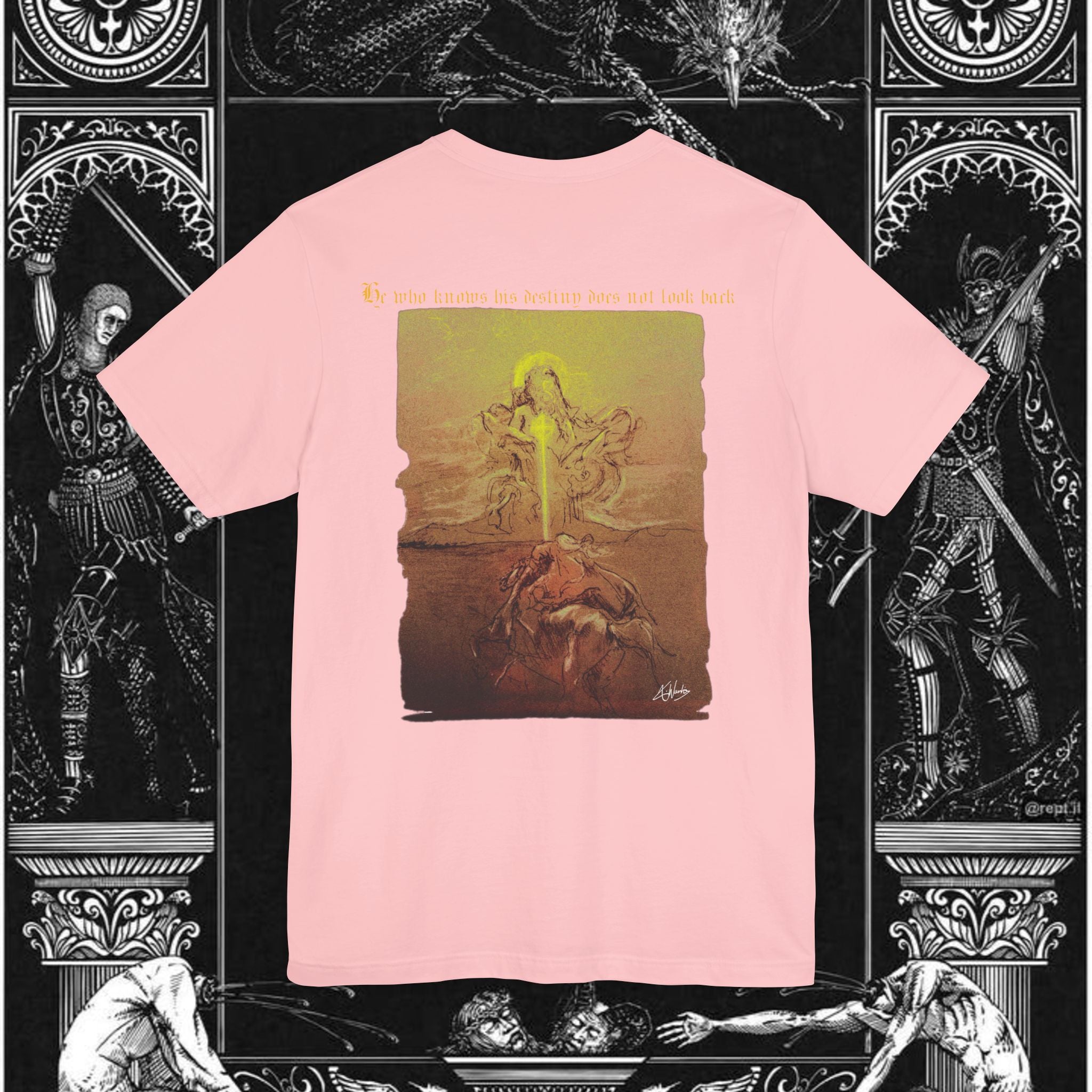 The Destiny of Man Medieval Fantasy Graphic Shirt