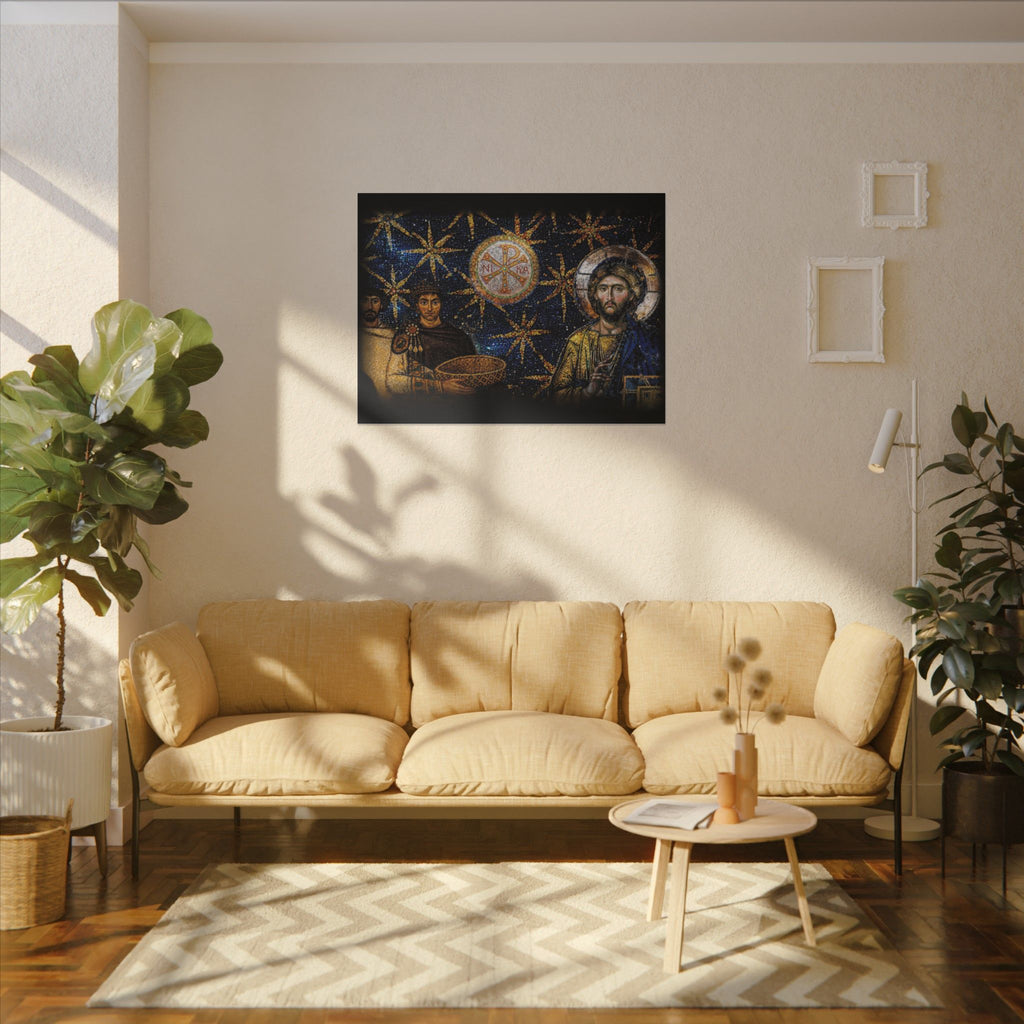 Justinian's Glory Byzantine Late Roman Inspired Matte Canvas, Stretched, (Multi-Size)