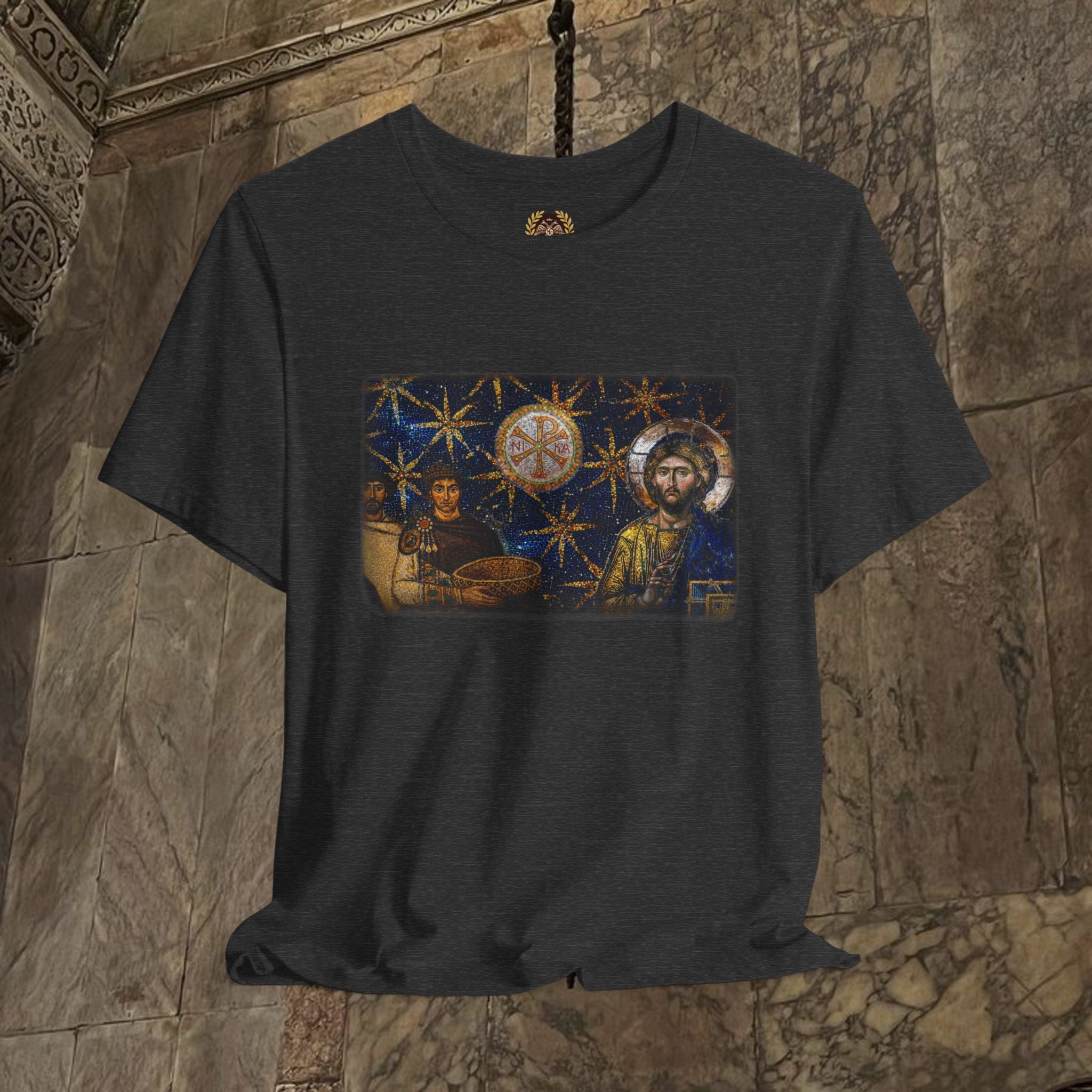 Justinian's Glory Byzantine Late Roman Inspired Graphic Shirt