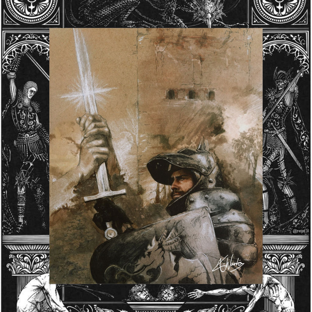 The King's Destiny Medieval Fantasy Print
